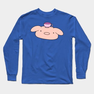 Teacup Pig Face Long Sleeve T-Shirt